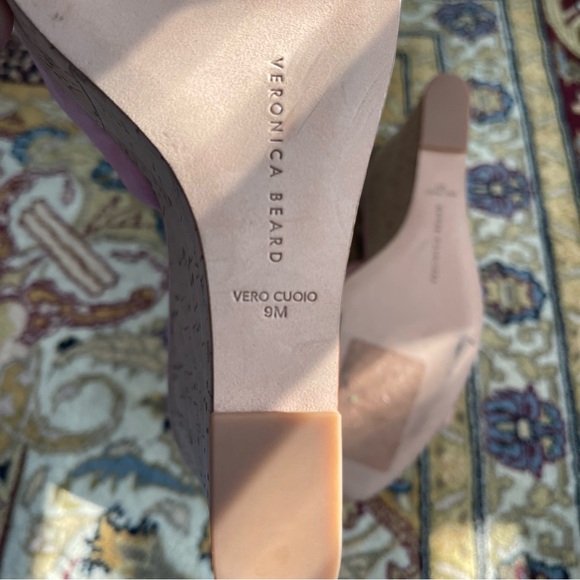 Veronica Beard Wedges Pink - Picture 4 of 10